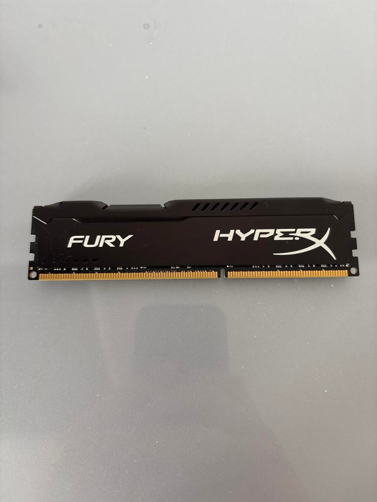 HyperX Fury black HX318C10FBK2/16, Computers en Software, RAM geheugen, 8 GB, DDR3, Ophalen of Verzenden, Zo goed als nieuw