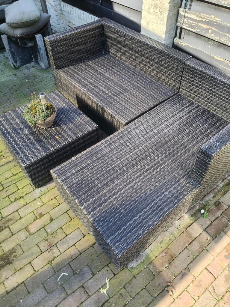 Loungebank tuinbank, Ophalen