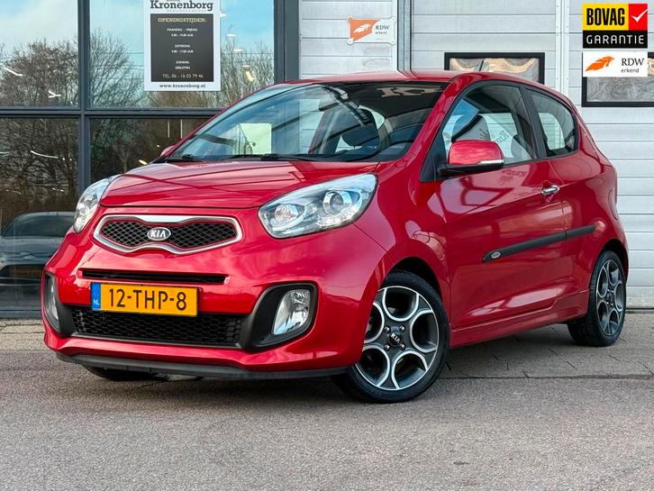 Kia Picanto 1.2 CVVT, NAP, KEYLESS, APK, Auto's, Kia, Bedrijf, Te koop, Picanto, ABS, Airbags, Airconditioning, Centrale vergrendeling