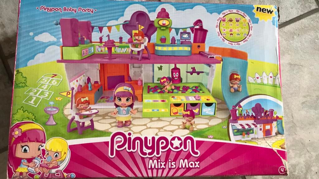 Pinypon Baby Party Mix is Max Speelset, Kinderen en Baby's, Speelgoed | Overig, Ophalen of Verzenden, Zo goed als nieuw, Meisje