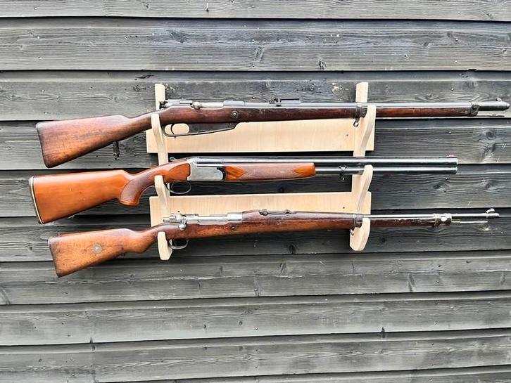 Wand rek T.B.V Geweer, Zwartkruit, Airsoft, Jacht, Zwaard, Verzamelen, Militaria | Algemeen, Overige soorten, Kunstobject, Nederland