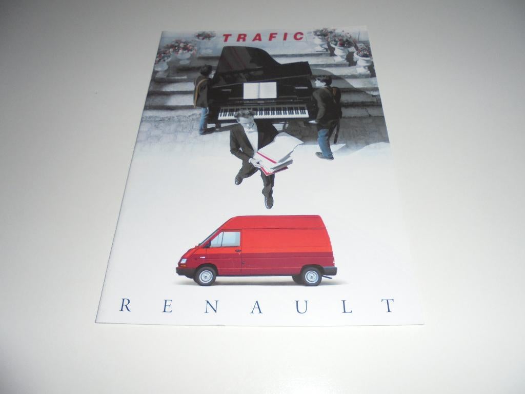 brochure Renault Trafic  1994, Ophalen of Verzenden, Nieuw, Renault