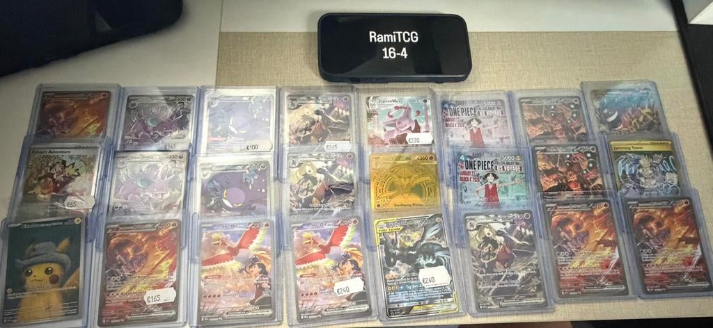 Pokemon kaarten te ruil/te koop, Ophalen