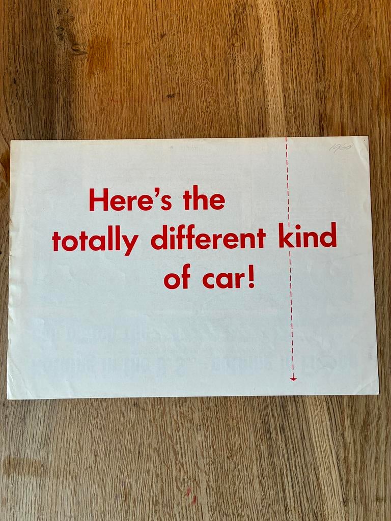 Checker Superba brochure, Boeken, Ophalen of Verzenden, Zo goed als nieuw, Overige merken