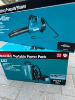 Makita PDC01 Accustation + UB001CZ Bladblazer (Nieuw), Ophalen, Nieuw, Accu, Ruggedragen