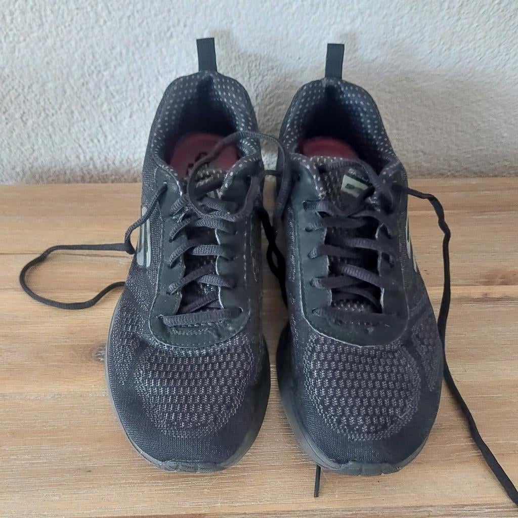 Zwarte Skechers maat 38, Skechers, Zwart, Ophalen of Verzenden, Sneakers of Gympen