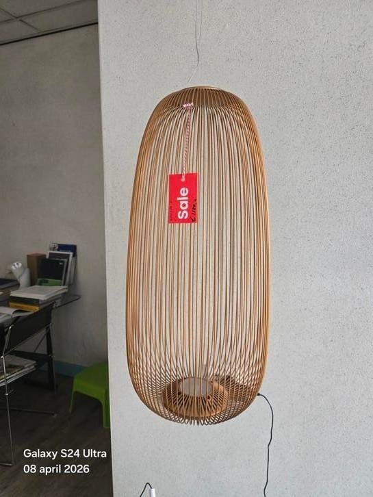 Foscarini Spokes 1 hanglamp - Design verlichting, Ophalen, 50 tot 75 cm, Modern, Design, Italiaans, Nieuw
