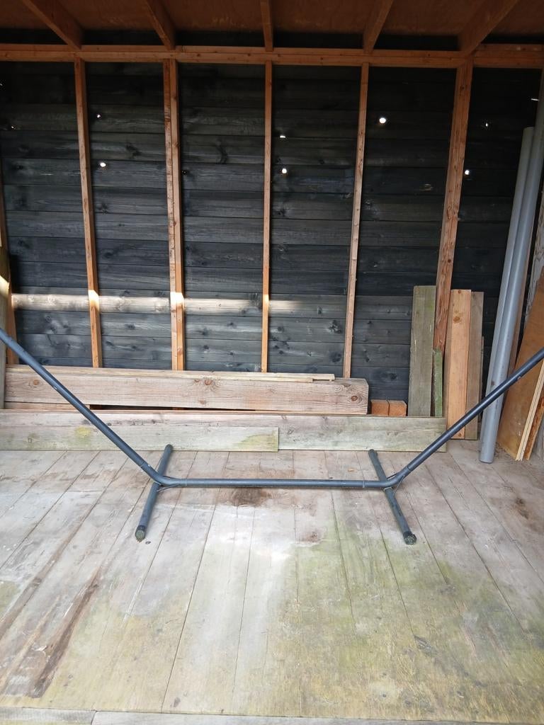 Hangmat frame te koop, Ophalen, Gebruikt, Eenpersoons, Buiten