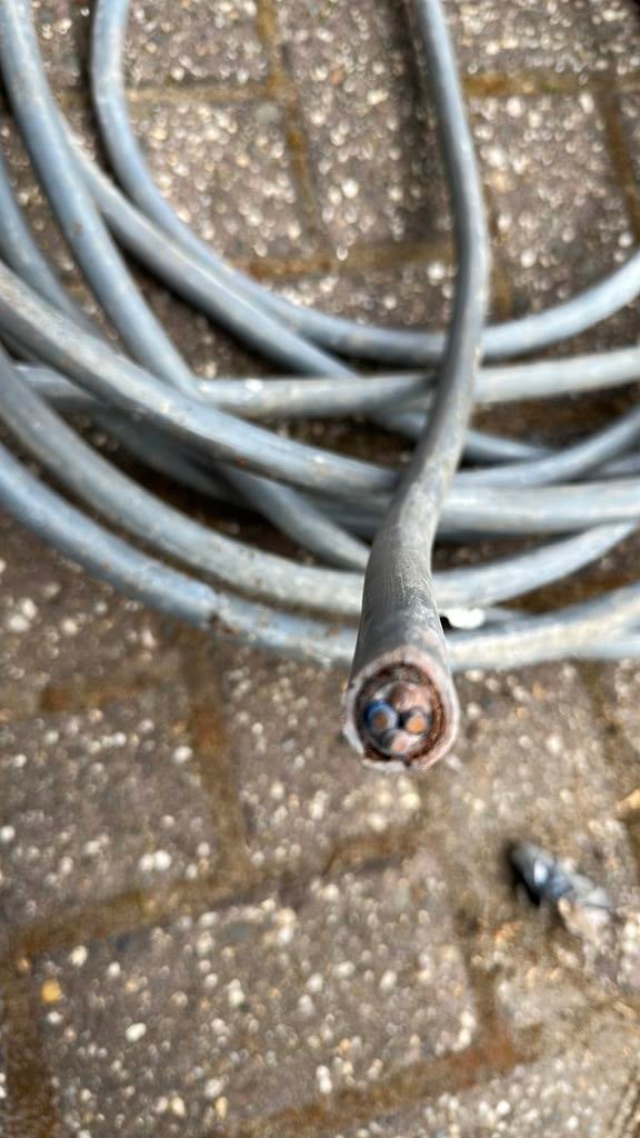 Kabel 4 aderig laadpaal, Ophalen of Verzenden, Zo goed als nieuw, Kabel of Snoer