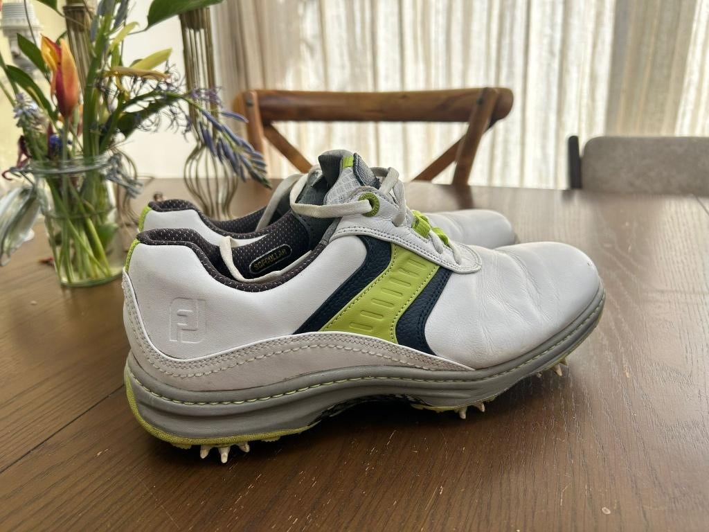 Mooie Foot Joy golf schoenen maat 42, Ophalen, Gedragen, Wit, Sportschoenen