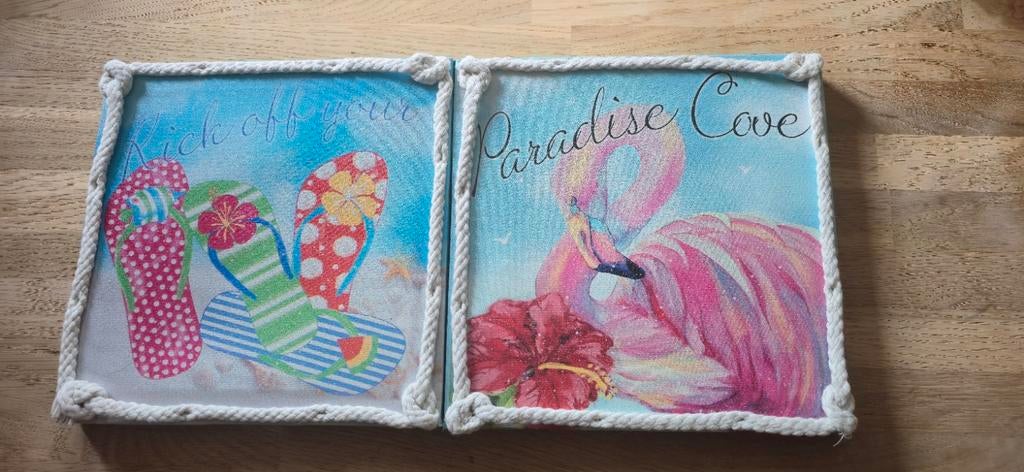 Leuke zomerse lijstjes., Ophalen, Zo goed als nieuw, Minder dan 50 cm, Minder dan 50 cm