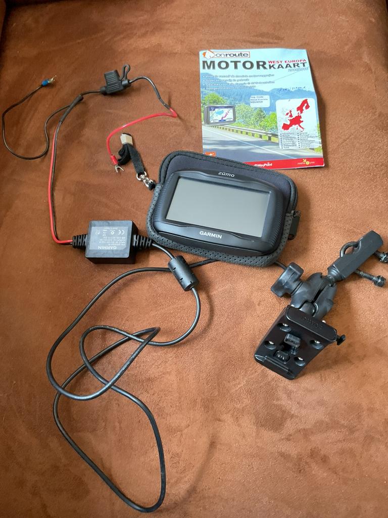 Garmin Zumo 340 LM navigatieset compleet, Motoren, Accessoires | Navigatiesystemen, Ophalen of Verzenden, Gebruikt