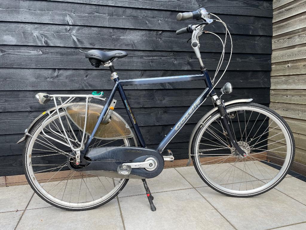 Gazelle herenfiets, Fietsen en Brommers, Fietsen | Heren | Herenfietsen, Ophalen, Gebruikt, Versnellingen, 65 cm of meer
