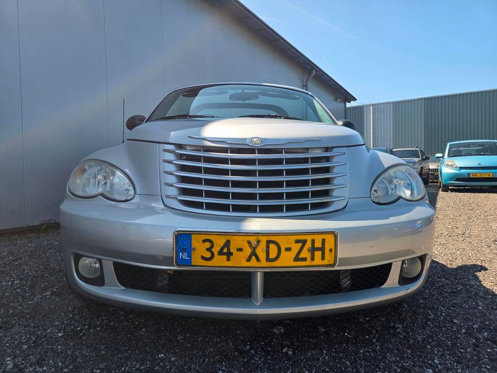 Chrysler PT Cruiser Cabrio 2.4i Limited, Auto's, Chrysler, Voorwielaandrijving, Stoelverwarming, 450 kg, Gebruikt
