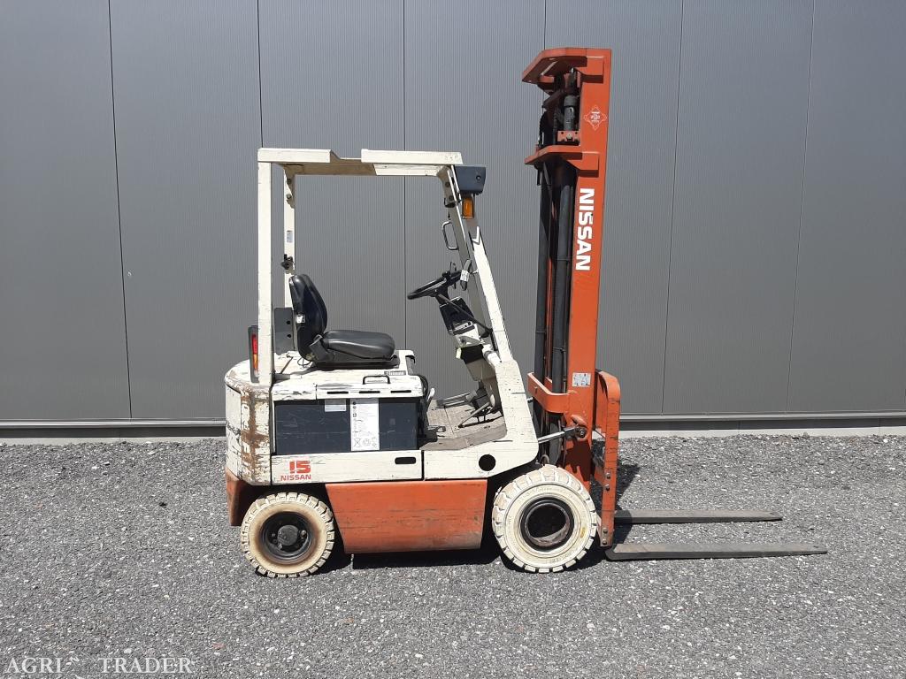 Nissan M01L15 1.5 ton hefhoogte 4 meter hefcapaciteit 1.5 to, Zakelijke goederen, Machines en Bouw | Heftrucks en Intern transport