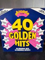 T2.  Arcade Records - 40 Golden Hits (Dubbel LP), Ophalen of Verzenden, 1960 tot 1980, Gebruikt, 12 inch