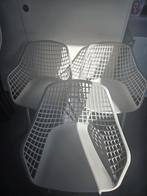 6 Kwantum tuinstoelen zandkleur zgan, Tuin en Terras, Tuinstoelen, Ophalen, Zo goed als nieuw, Kunststof