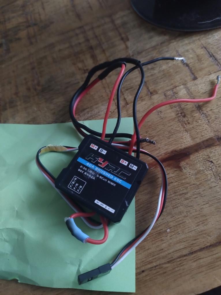 KYRC 40A Brushed ESC voor RC Voertuigen, Ophalen of Verzenden, Gebruikt