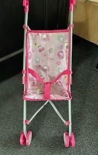 poppenbuggy, Kinderen en Baby's, Speelgoed | Poppen, Ophalen, Zo goed als nieuw, Babypop