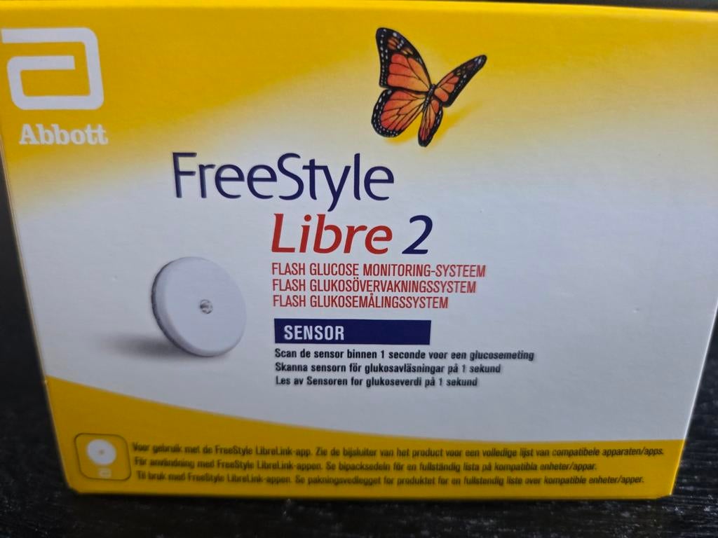 Freestyle Libre 2 Sensoren - 2 stuks, Diversen, Ophalen of Verzenden, Nieuw