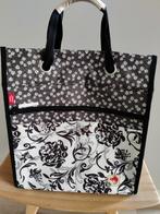 Fietstas Newloox zwart-wit ZGAN , 39x35x17, Ophalen of Verzenden, Zo goed als nieuw