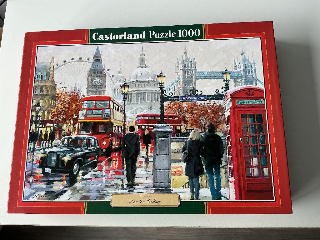 Legpuzel, Ophalen, 500 t/m 1500 stukjes, Zo goed als nieuw, Legpuzzel
