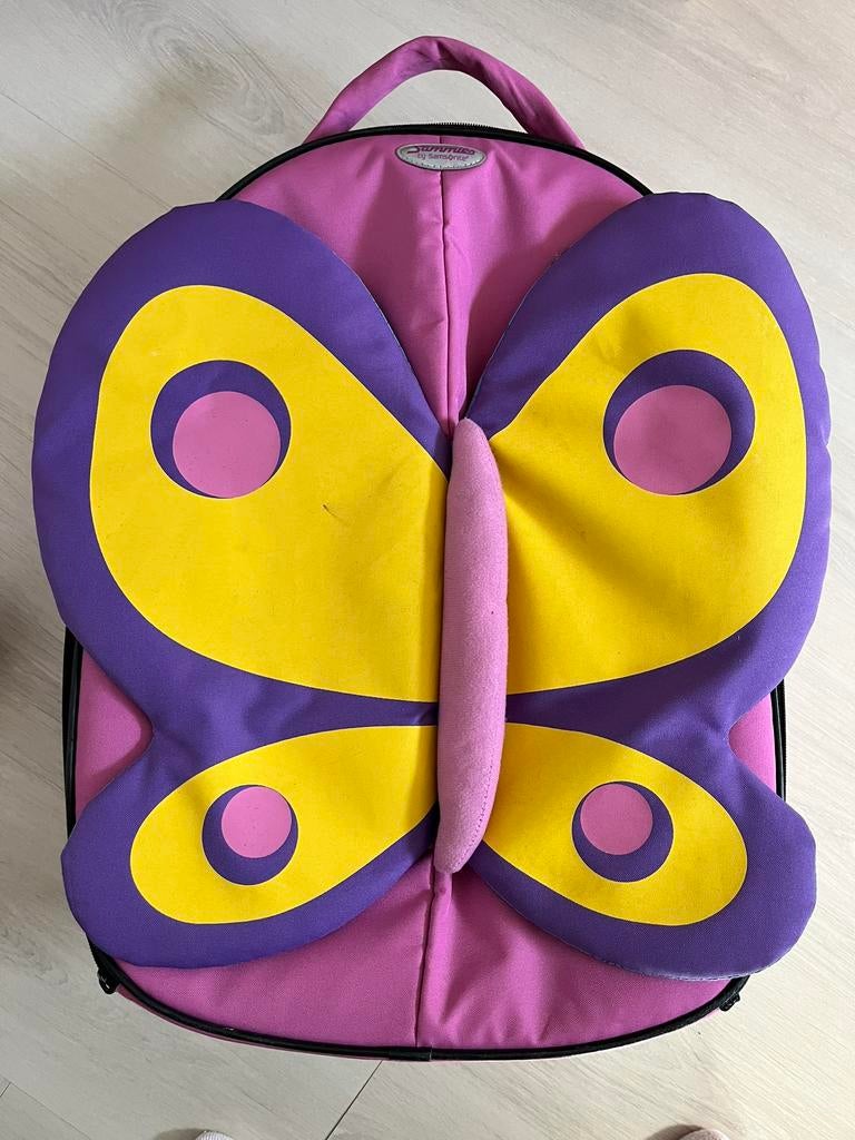Samsonite Sammies vlinder koffer!, Ophalen, Zo goed als nieuw, 30 cm of meer