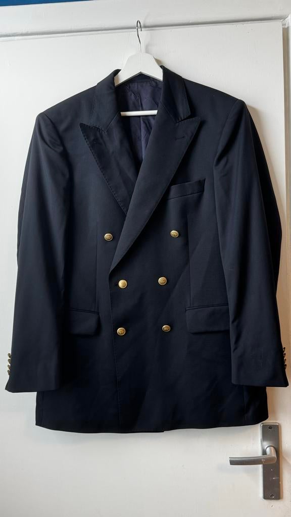 Burberry blazer maat 50, Ophalen of Verzenden, Gedragen, Maat 48/50 (M), Blauw