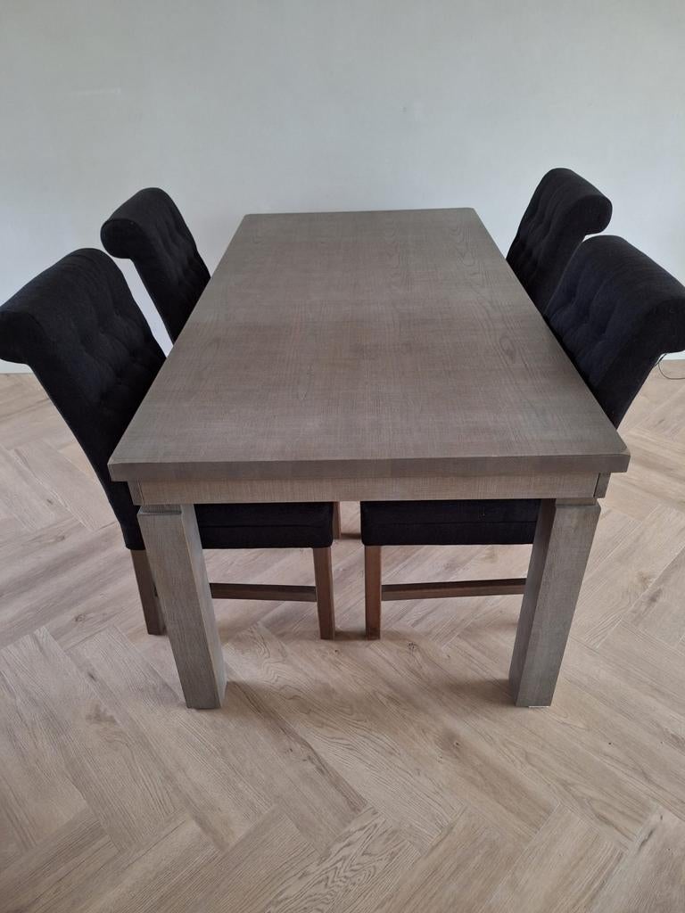 Complete woonkamer set, Huis en Inrichting, Complete eetkamers, Ophalen, Gebruikt, Modern, Klassiek, Robuust, 4 tot 6 stoelen