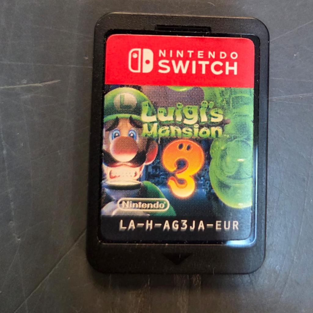Switch Game | Luigi's Mansion 3 (Card Only), Spelcomputers en Games, Spelcomputers | Nintendo Switch, Zo goed als nieuw