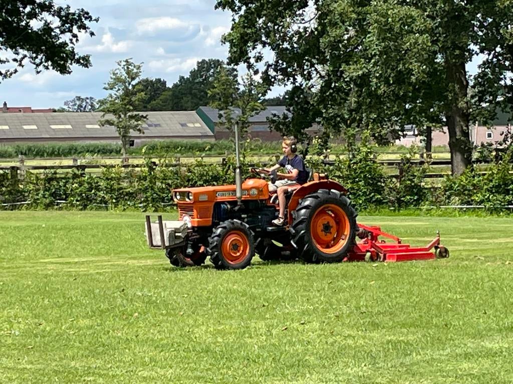 Del Morino 180cm cirkelmaaier weidebloter, Ophalen