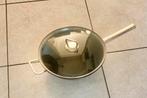 RVS Wok van ViVO, Huis en Inrichting, Keuken | Potten en Pannen, Ophalen of Verzenden, Gebruikt, Rvs, Wok