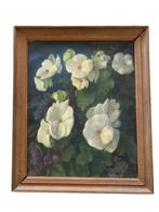 Jan Visser van Haarlem (1879-1961) -  Begonia’s - 1959, Antiek en Kunst, Ophalen of Verzenden