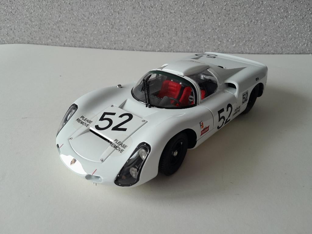 1:18 Exoto MTB00061 Porsche 910 #52, Daytona 1967, Ophalen of Verzenden, Nieuw, Auto, Overige merken