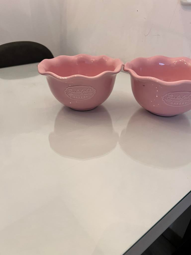 Rudolph's Bakery grote kommen (2 stuks), Huis en Inrichting, Keuken | Servies, Gebruikt, Ophalen of Verzenden, Kom(men), Overige stijlen