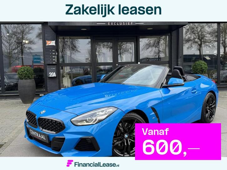 BMW Z4 Roadster SDrive20i High Exe M-Sport Leder|Carplay|PDC, Auto's, BMW, Bedrijf, Lease, Financial lease, Z4, ABS, Airbags, Airconditioning