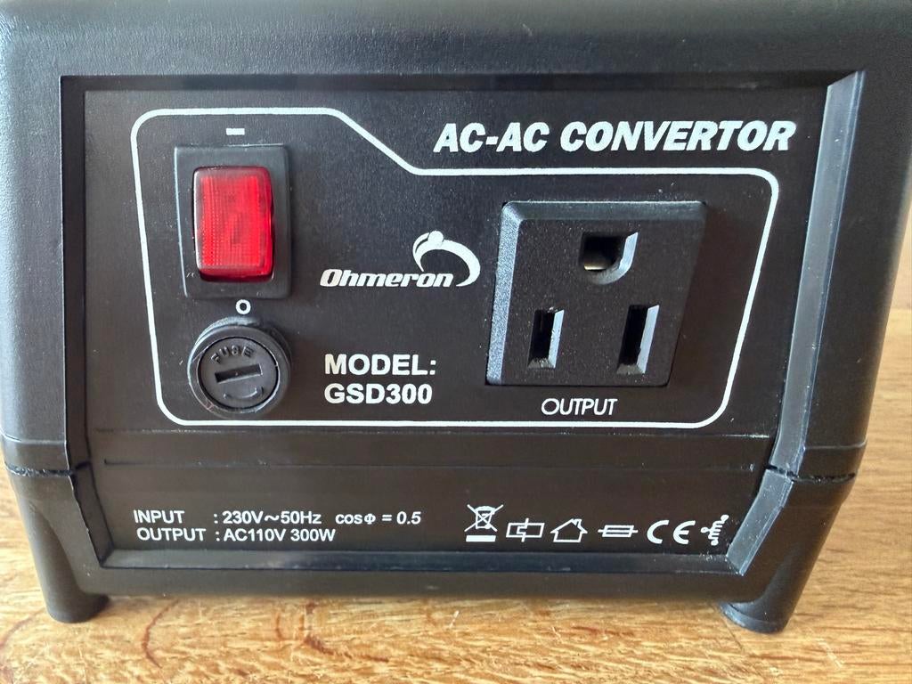 Ohmeron AC-AC Converter GSD300, Ophalen of Verzenden, Zo goed als nieuw