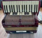 Hohner Tango II M rood gevlamd, Ophalen, Gebruikt, Met riemen, Toetsaccordeon