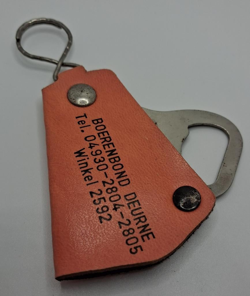 Boerenbond Deurne sleutelhanger met flesopener, Ophalen of Verzenden
