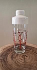 Glazen cocktail Shaker jaren 60, Ophalen of Verzenden, Zo goed als nieuw