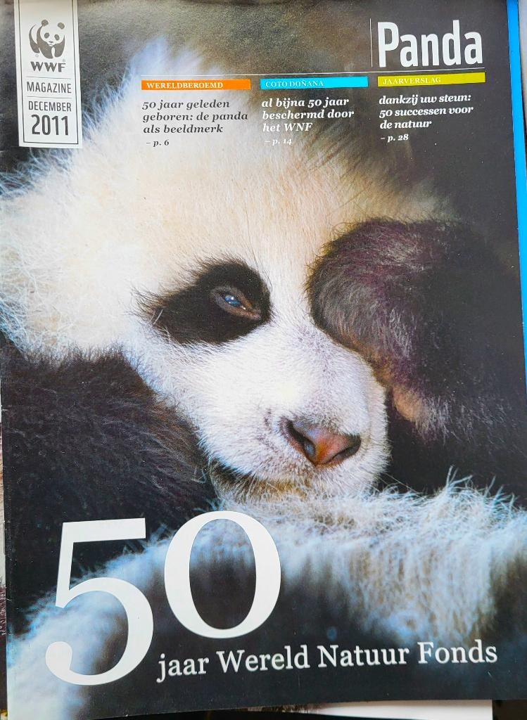 Panda wwf en nog Tijdschriften dieren boeken Stripboeken, Ophalen of Verzenden, Zo goed als nieuw, Wetenschap en Natuur
