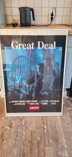 Vintage jaren 90 Levi's poster, Ophalen of Verzenden, A1 t/m A3
