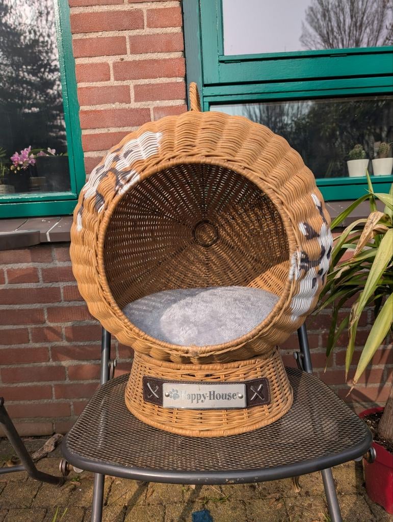 Katten mand, Dieren en Toebehoren, Ophalen, Zo goed als nieuw