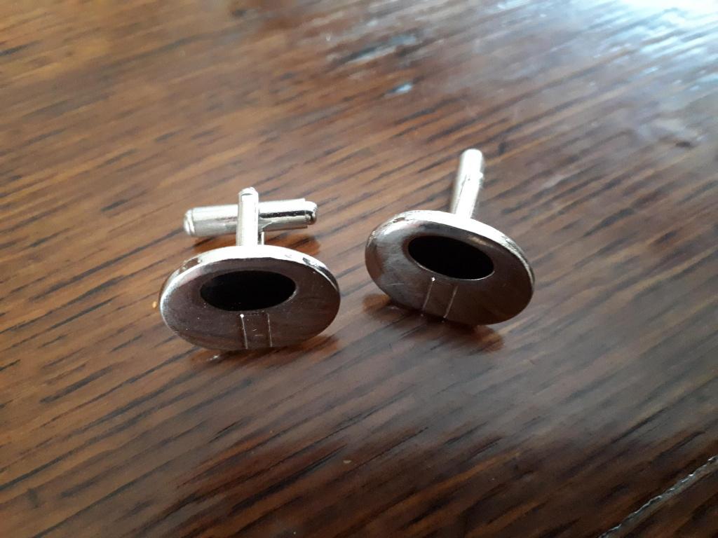 Ovale Manchetknopen, Ophalen, Gebruikt, Overige materialen