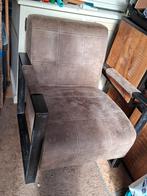 Industriële stoel gebruikt gratis, Huis en Inrichting, Ophalen, Gebruikt, Bruin, Eén