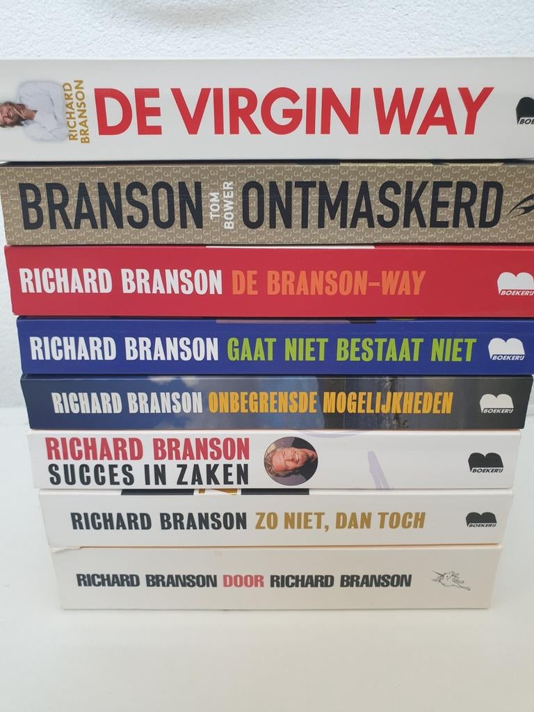 Richard Branson Boeken Collectie - Zakelijk Succes, Ophalen of Verzenden, Gelezen, Richard Branson