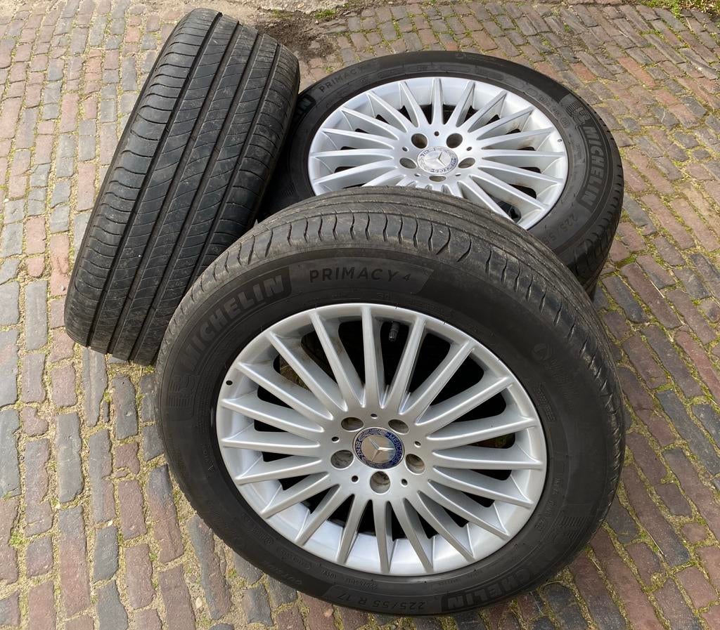 ALS NW 17” Mercedes Vito velgen Tpms 225/55R17 Michelin 2025, Auto-onderdelen, Banden en Velgen, Bestelwagen, Banden en Velgen