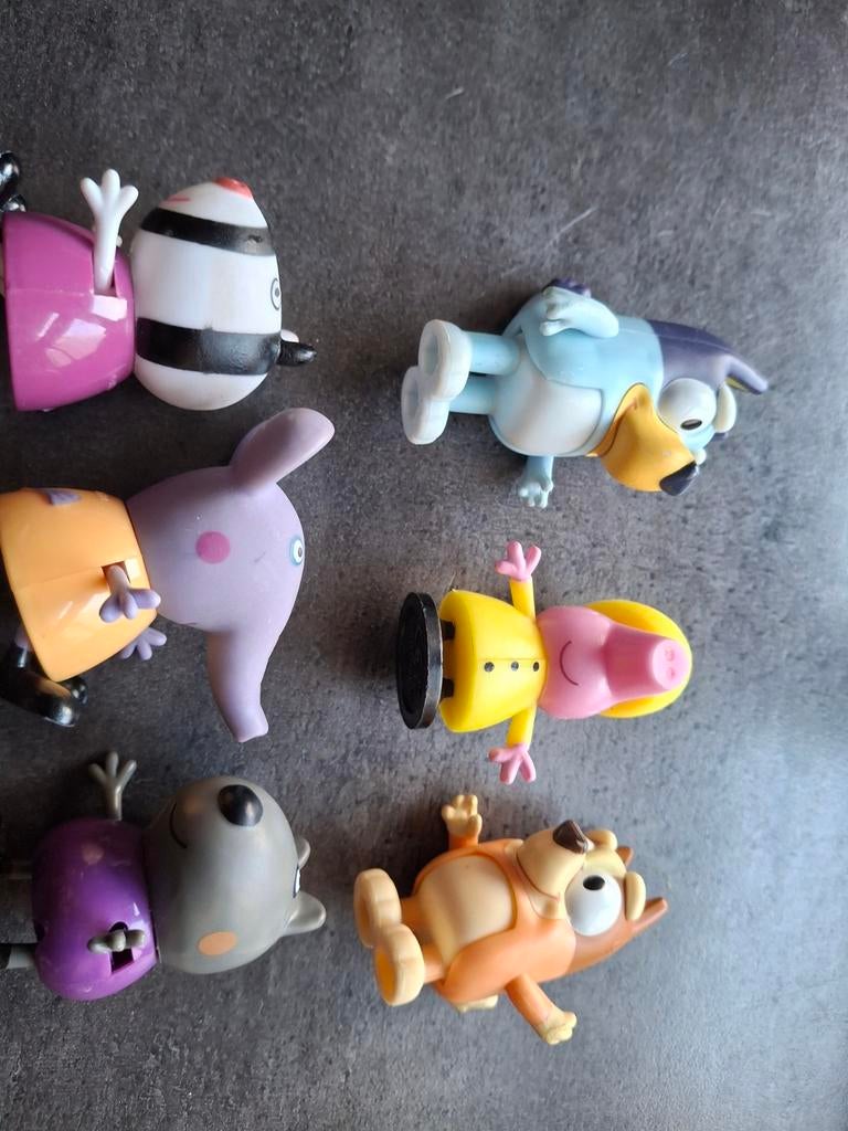 Peppa Pig en Bluey speelfiguren set, Kinderen en Baby's, Speelgoed | Overig, Ophalen of Verzenden