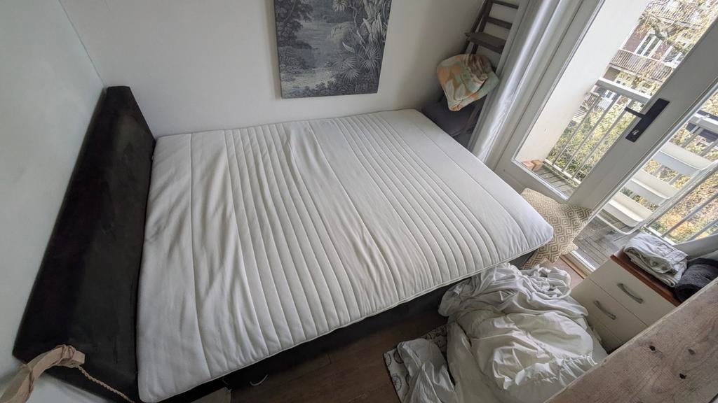 Ikea TUSSÖY Topper 160x200, Gebruikt, Tweepersoons, Ophalen of Verzenden, Matras