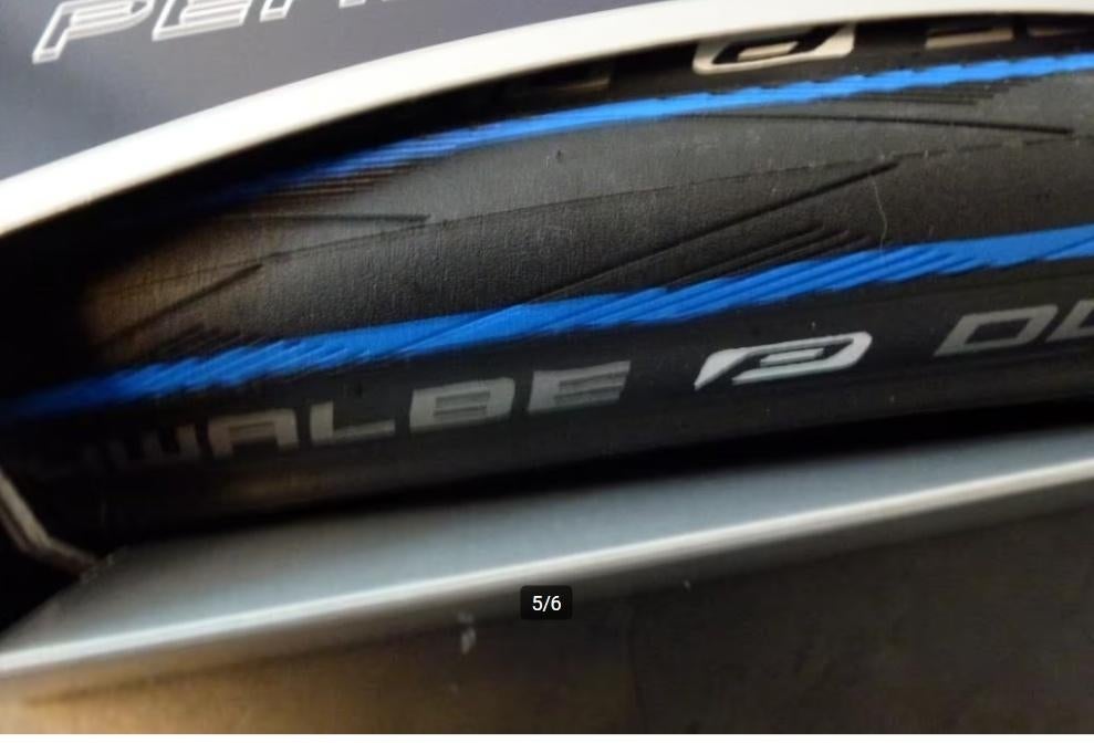 schwalbe durano buitenband zwart/blauw 700x23c, Ophalen of Verzenden, Nieuw, Band, Schwalbe